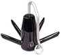 Greenfield Products 618-B Marine Black Coated Richter Anchor - 18  Pound Capacity
