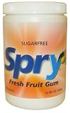 Spry Chewing Gum, Fresh Fruit (600 count)