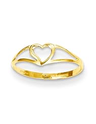 14k Madi K Heart Baby Ring