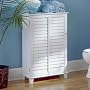 Nassau Louvered Door Towel Cabinet