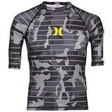 Juniors Hurley One and Only Short Sleeve Rash Guard