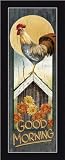 Good Morning by Ed Wargo Country Sign 7.5x19.5 in Art Print Framed Picture