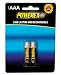 Electronics : Powerex AAA HEAVY-DUTY 1000mAh Rechargeable NiMH Batteries - 2 Batteries Per Pack