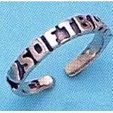I Love Softball Pinky/Toe Ring