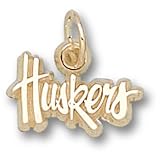 Univ Of Nebraska Huskers 1/4 Pendant (14kt)