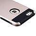 iPhone 6S Case, technext020 Non-Slip iPhone 6 6S (4.7) Case Hard Plastic Silicone Protective Case Rubber Bumper Slim Heavy Duty Dual Layer Gold Cover for iPhone 6 (2014) and iPhone 6S (2015)