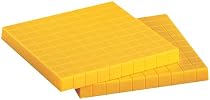 Plastic Base Ten Flats: 10 Base Ten Flats: Grades K and Up