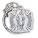 Pewter St Florian Key Chain