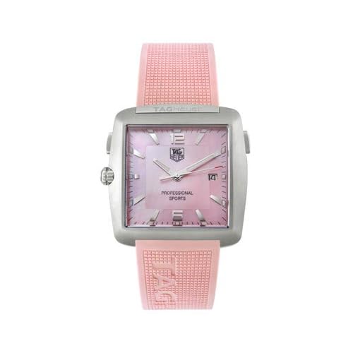TAG Heuer Womens Tiger Woods Professional Rubber Sports Watch #WAE1114.FT6011