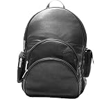David King Leather 3321 Expandable Computer Backpack Backpacks