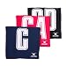 Gilbert Netball Patch Bibs (Navy/White)