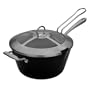 MIU France Hard Anodized Aluminum Stovetop Deep Fryer, 6-Quarts