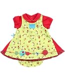 : Catimini *Spirit Couleur* Yellow/Fuschia Dress & Panty Set 6m