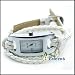 NEW Quartz Bracelet Charm Ladies Wrist Watch White