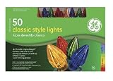 Tools & Hardware : Santa's Best Craft Import Ge-5 61105 50 Light String-a-long Classic Lights Set Assorted Colours