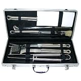 12 Pcs Stainless Steel BBQ Set by Rafael