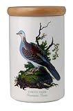 Portmeirion Birds of Britain Earthenware 28-Ounce Medium Round Canister