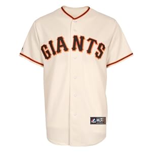 MLB San Francisco Giants Home Replica Jersey, Ivory, Medium