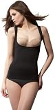 Black Cupless & Slim Waist Camisole Premium Shapewear Large / Slimming Tank Cami / Slim Waist Flattens Stomach Shapewear SIZE LARGE