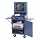 Edsal CSC6625BU 24-1/2-Inch Wide by 22-1/2-Inch Deep by 62-3/4-Inch High Mobile LCD Monitor Computer Cabinet, Blue