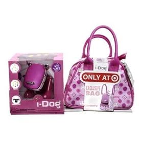 Click here to buy Tiger I-Dog with Exclusive Carrying Bag - Pink by Tiger Electronics