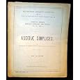 SCIENTIFIC REPORTS SERIES C - ZOOLOGY AND BOTANY. VOL. III, PART 3 ASCIDAE SIMPL by