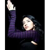 Black & Purple Striped Stretch Knit Pencil Shrug by KD dance, Made In USA, Keep Your Arms & Shoulders Warm In Style, Refined, Fashionable & Unique, Made In New York City USA