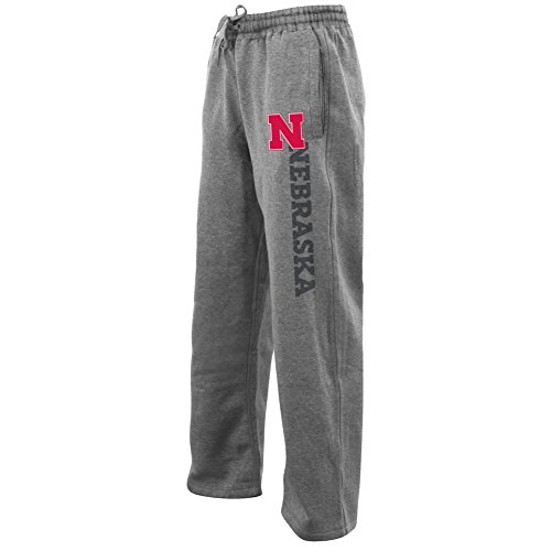 Nebraska Cornhuskers Fleece Sweatpants Gray
