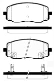 Produkt-Bild: AUTEK Bremsbel&auml;ge vorn KIA PICANTO 1.1CRDi 1.0