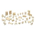 Furniture Set - Woodcraft Construction Kit