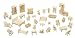 Toys : Furniture Set - Woodcraft Construction Kit