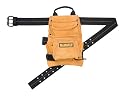 DEWALT DG5333 10-Pocket Carpenter's Suede Nail and Tool Bag