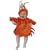 Mullins Square Crab Baby Costume, Orange - 6-18 Months