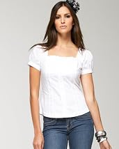 Cotton Neat Pleat Top