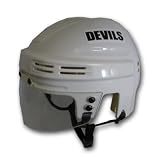 NHL New Jersey Devils Official Licensed Mini Player Helmets (White)