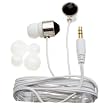 Nemo Digital NF35437-CBK Crystal Stud Earbud (Black with Black Wires)