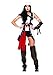 Leg Avenue Women's Assassin's Creed 6 Piece Connor Girl Deluxe Costume Cosplay