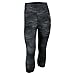 adidas Performance Women's Performer Mid Rise 3/4 Tights, Black Heather, Small