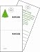 Peak Seasons 60123 Tree Tag 2 Part Sales W/instructions #5 (Valeron)