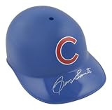 Ron Santo Autographed Batting Helmet - Chicago Cubs, Replica - Autographed MLB Helmets and Hats