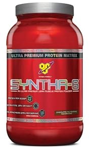 BSN SYNTHA-6 Protein Powder - Chocolate Milkshake, 2.91 lb (28 Servings)