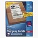 White Shipping Labels
