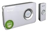 Byron MP001 100m Mp3 Wireless Door Chime with 32 Pre-Loaded Sounds