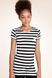 Girls Limited Star Pocket Striped T Shirt