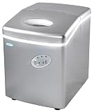 NewAir AI-100S 28-Pound Portable Ice Maker, Silver