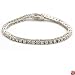 4.5 Carat Sterling Silver CZ Tennis Bracelet
