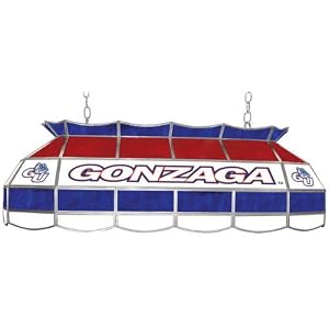Trademark Gonzaga University Stained Glass 40 In Tiffany Lamp