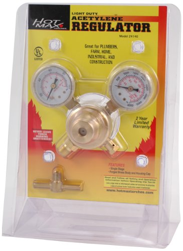 Hot Max 24141 4-60 PSIG Light Duty 045 Oxygen Regulator