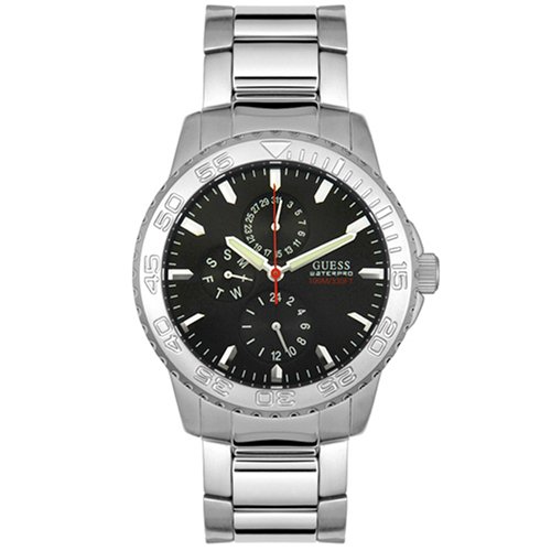 GUESS? Mens 95377G Stainless Chronograph Watch