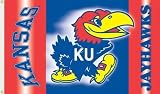NCAA Kansas Jayhawks 3' x 5' Two-Sided Flag with Grommets